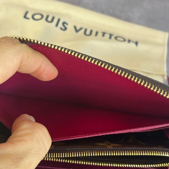 Louis Vuitton Monogram Clemence Zip Wallet - Picture 9 of 13